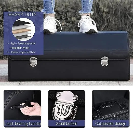 TrunkStorage - Holdbar Multifunktionel Rejse-Klar Bærbar Bil Bagagerum Opbevaring Organisator