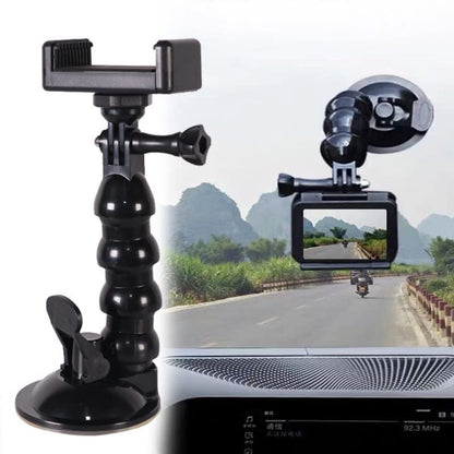 GlideHold® FlexibleHolder 1+1 GRATIS: Universal Suge Grundlag Svanehals Telefon Fleksibel Holder