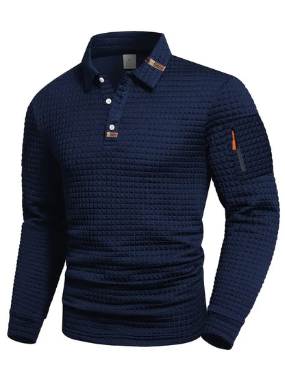 Icone™ CasualPolo - Alsidig Komfortabel Langærmet Uformel Polo