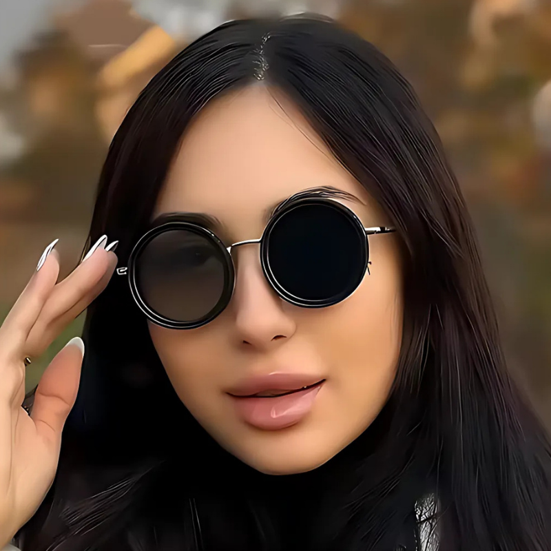 AdjustableSunglass: Fra Klart Lys Til Svakt Lys Justerbar Dimmesolbrille Med Etui