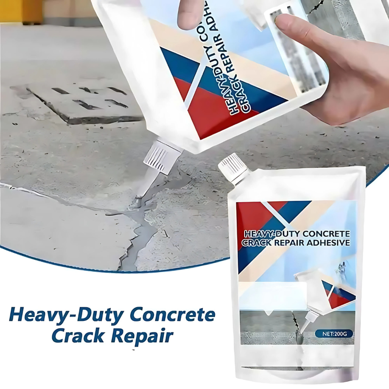 CrackFix 1+1 GRATIS - Kraftig lim for reparasjon av betongsprekker