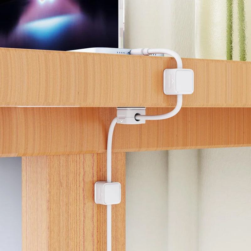 GlideHold® CordOrganizer - Magnetisk Ledningsholder og Organisator