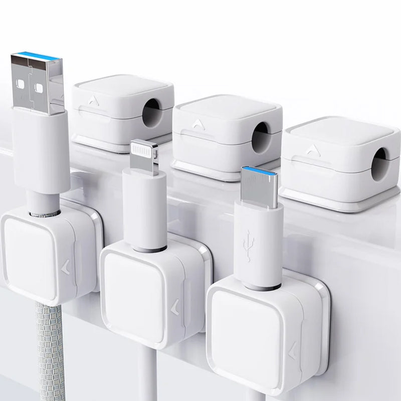 GlideHold® CordOrganizer - Magnetisk Ledningsholder og Organisator