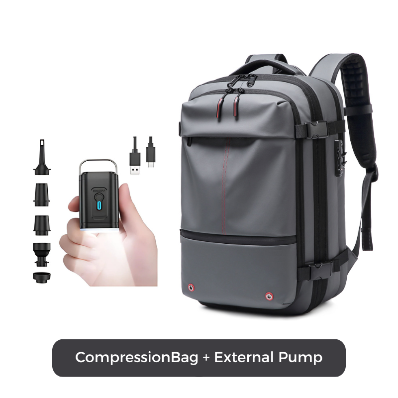 Icone™ CompressionBag: Plassbesparende Kompresjons Vakuum Reiseveske