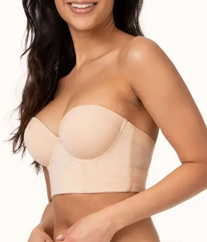 Icone™ StraplessBra: Full Støtte Skulpturerende Passform Stroppløs BH