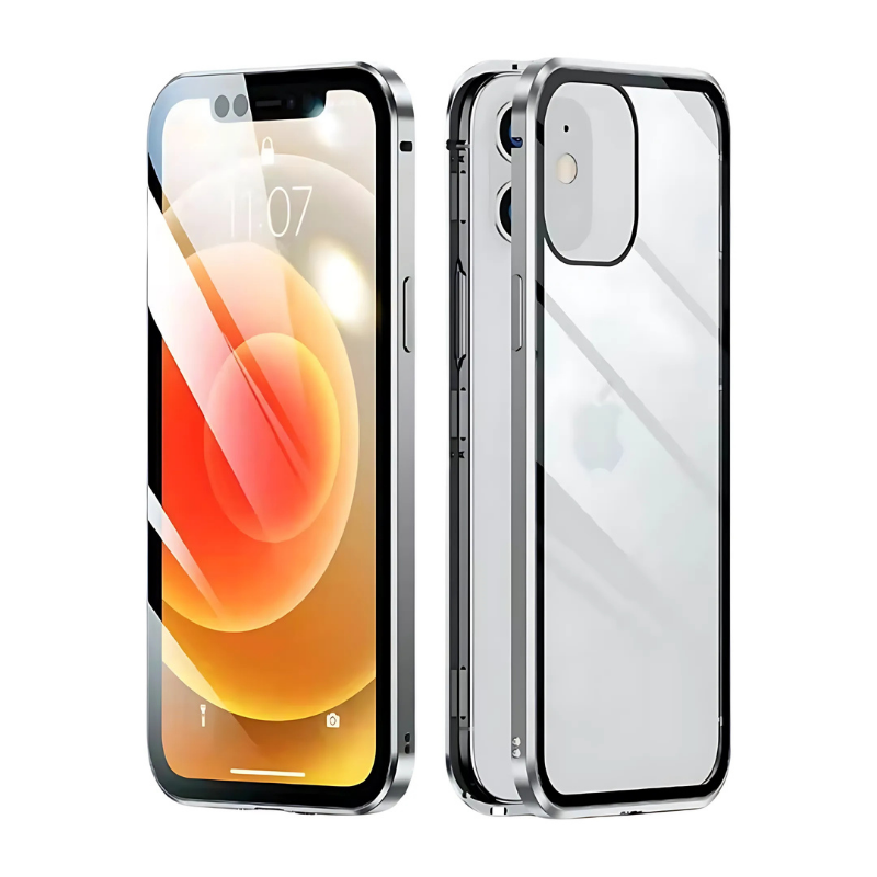 PhoneProtect: Magnetisk Dobbeltsidig Telefonbeskyttelsesetui