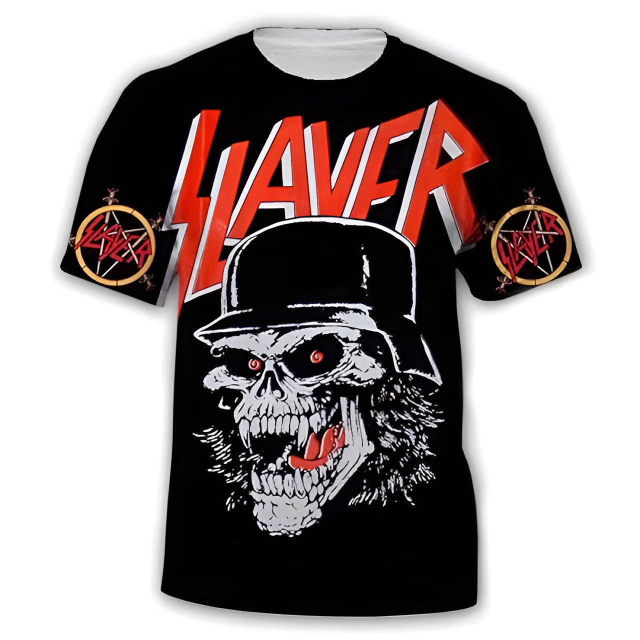 Icone™ SlayerShirt: Optimal Komfort Moderne Passform Daglig Slayer-skjorte
