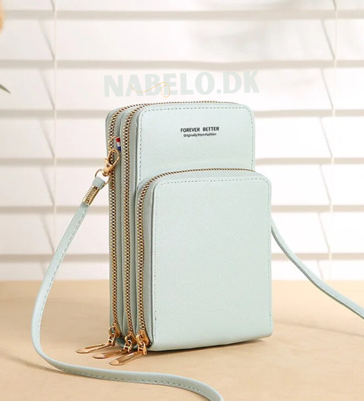 Icone™ PetiteBag - Mini Skinn Crossbody Budbringerveske