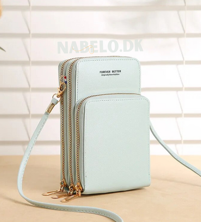 Icone™ PetiteBag - Mini Skinn Crossbody Budbringerveske