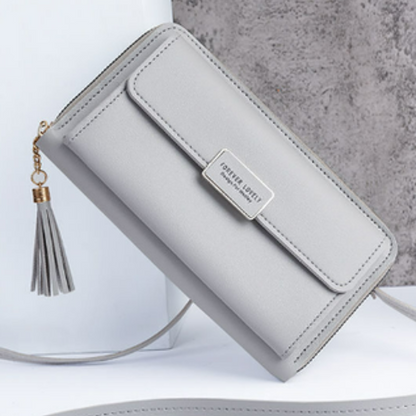 Icone™ WalletBag: Konvertibel Stor Lommebok Slyngeveske