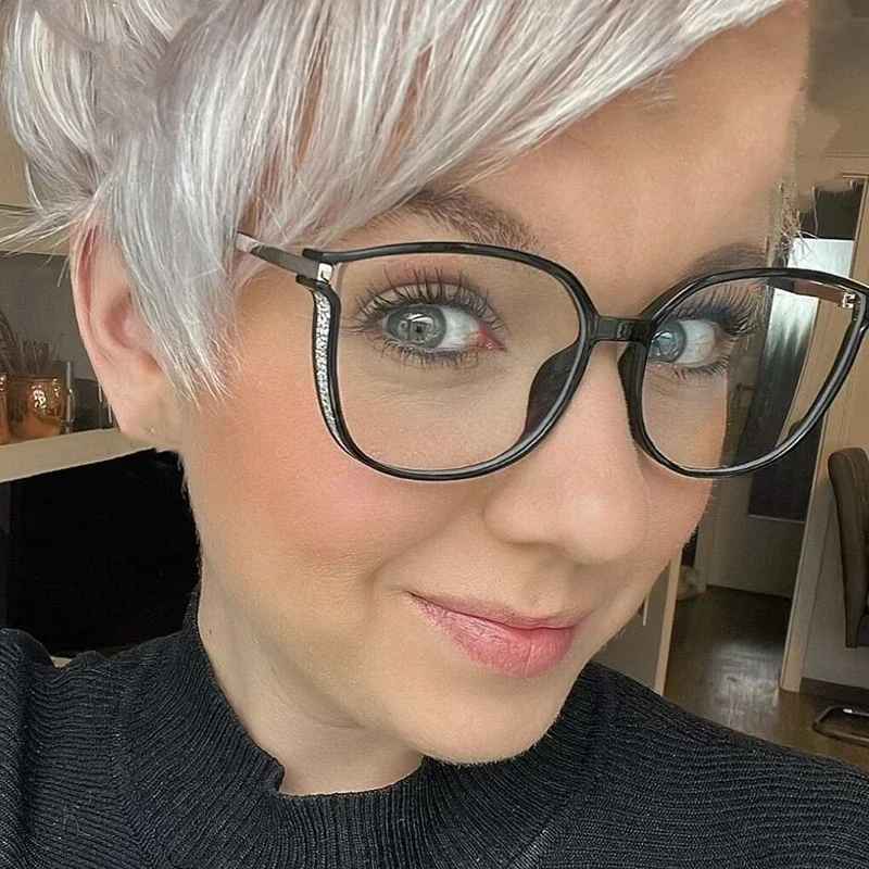 StylishGlasses 1+1 GRATIS: Anti-blått lys Slitesterke og lette stilige briller