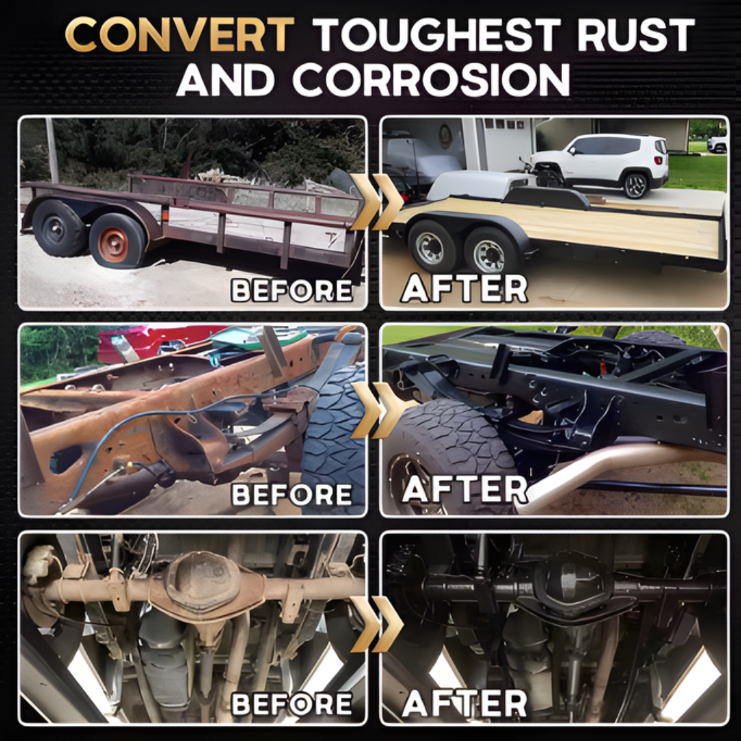 RustConversion 1+1 GRATIS: 2-I-1 Rustkonverteringsmaling Og Metalprimer