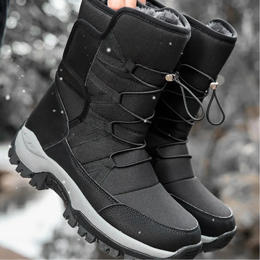 Happy™ TallBoots: Herre Vinter Høy Topp Isolerte Støvler