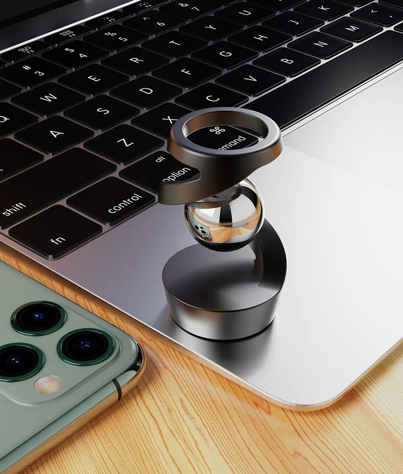 DeskToy: Kinetic Spinning Gyro Gravity-Defying Desk Toy