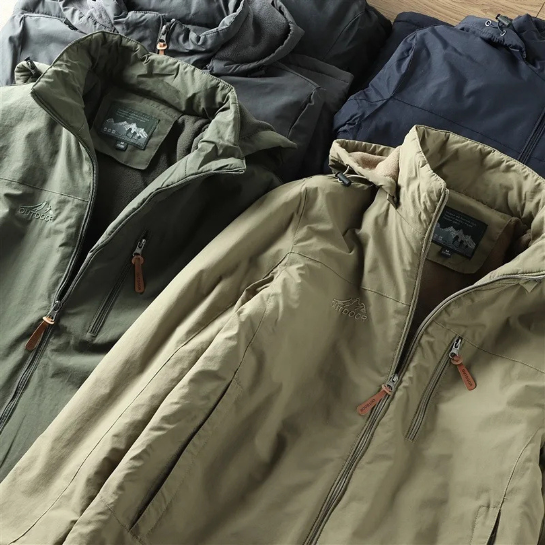 Icone™ CombatJacket: Udendørs Alsidig Stil Hættet Combat Jakke