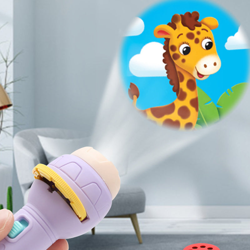 Kletshuts™ FlashlightProjector: Magisk Fortellerstund Lommelyktprojektor For Barn
