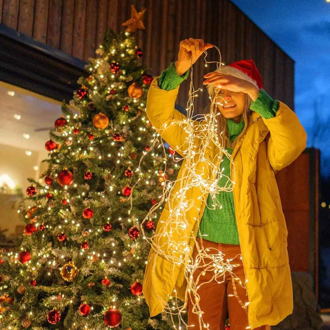 Ledsen™ FairyLights: Strålende Fyrverkeri Tråd LED Lyslenke Fe-lys