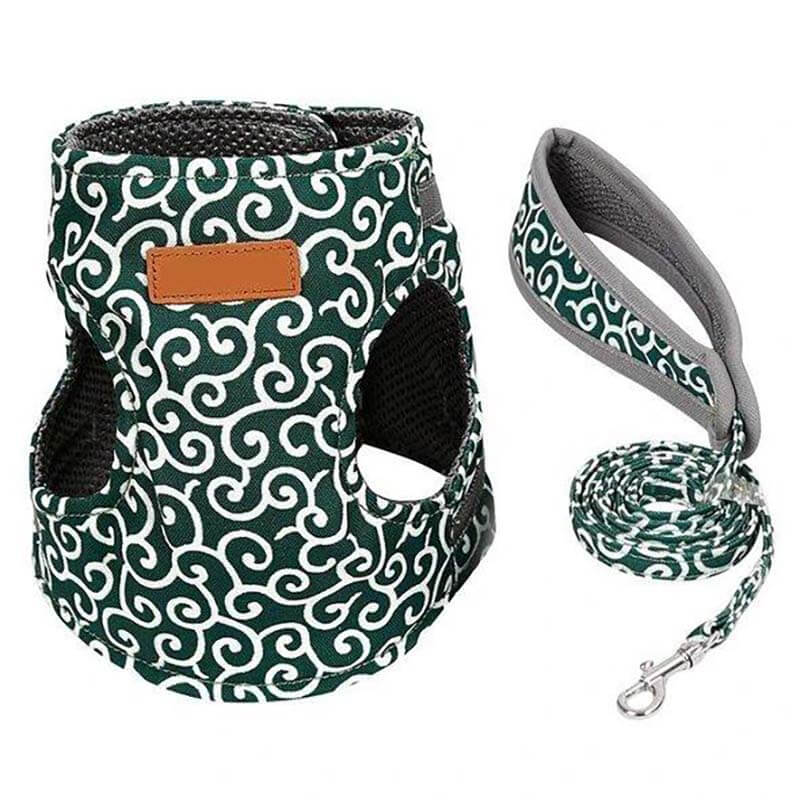 DogCatFri™ Leash - Anti-Break Away Vestsele og Båndsett