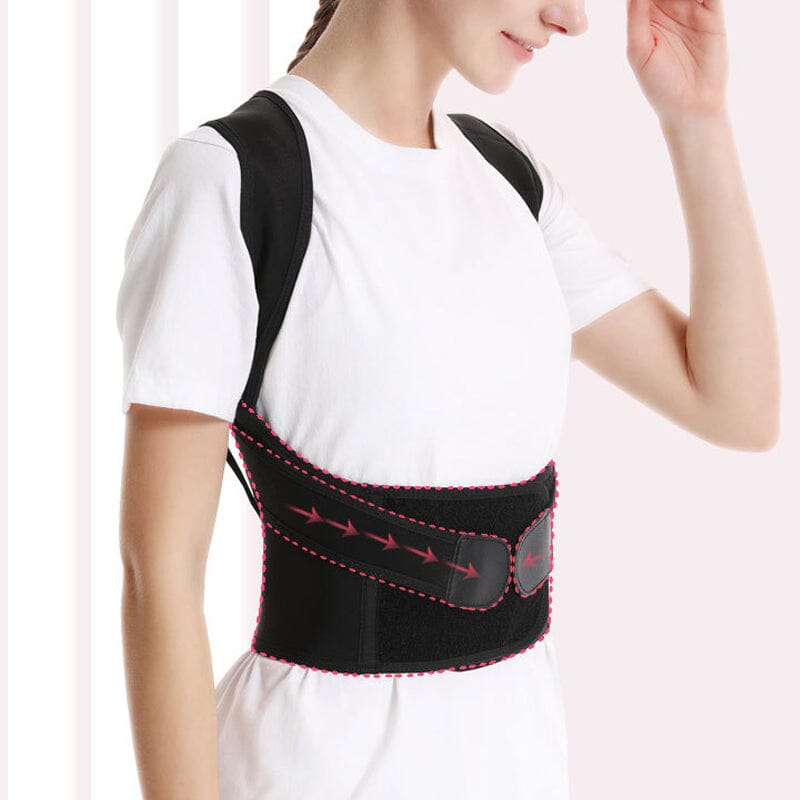Icone™ CorrectionBelt: Justerbart rygg-holdningskorrigerende belte