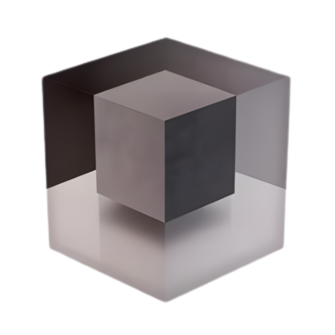 CubeStickers 1+1 GRATIS: Kreativ 3D Illusions Vægkunst Terning Klistermærke