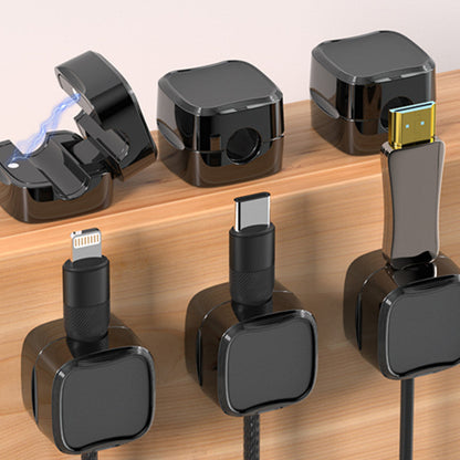 GlideHold® CordOrganizer - Magnetisk Ledningsholder og Organisator