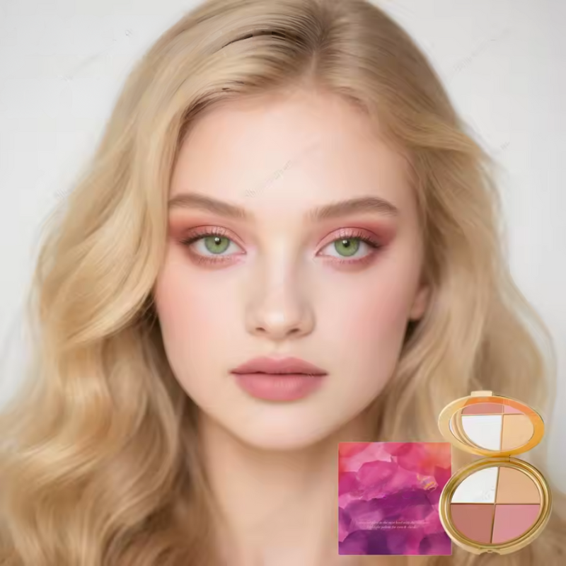 MultiPalette™ 1+1 GRATIS: Lett å blande Alt-i-ett Ansikt Øyne Rouge Multi Palette
