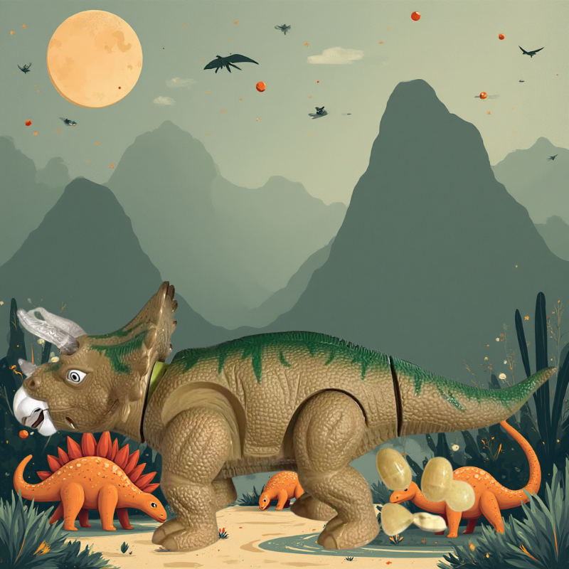 Kletshuts™ DinoMagic – Interaktiv Eggleggende Dino Magic Med Lys Og Lyder