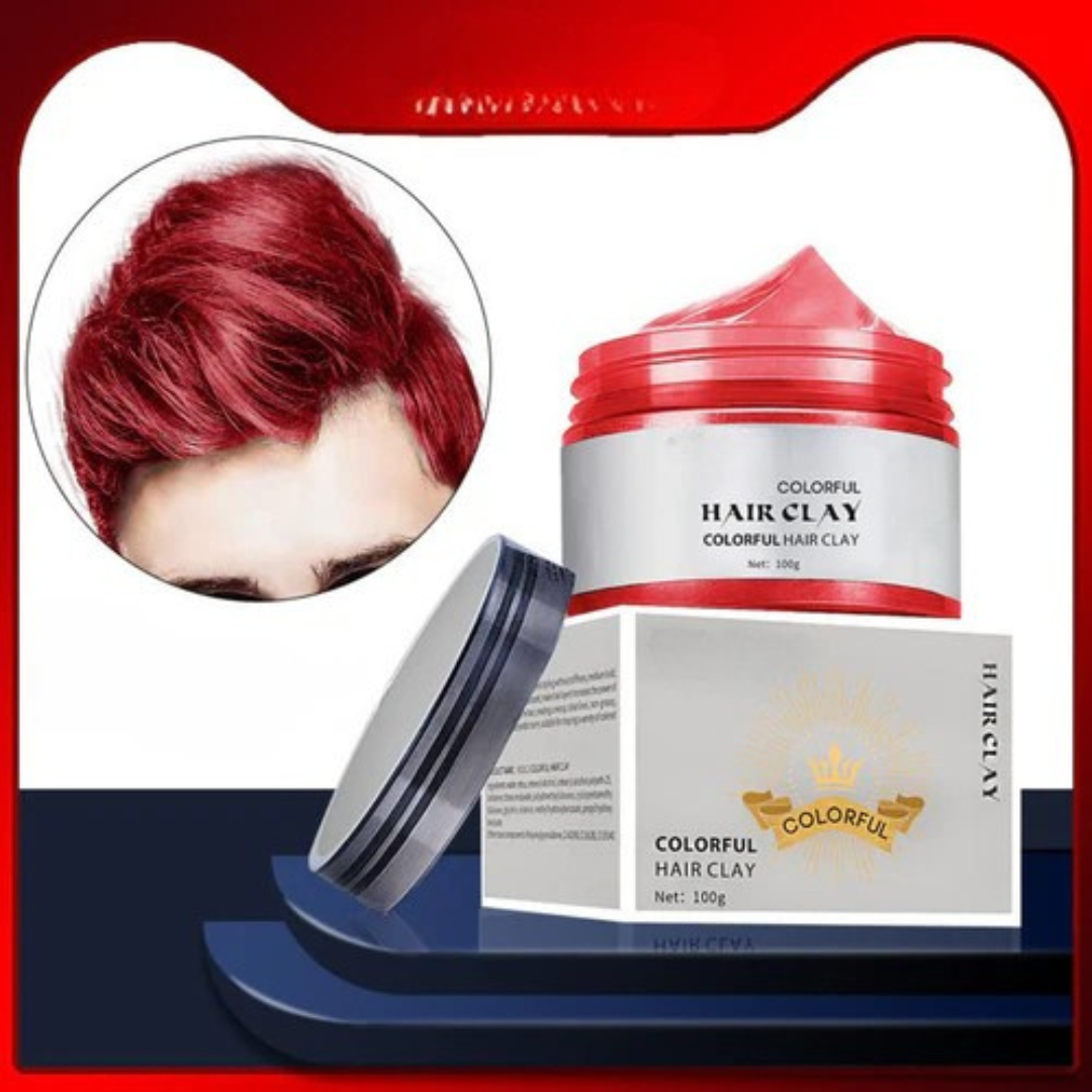 Rose® ColorWax 1+1 GRATIS: Øyeblikkelig Livlighet Rask påføring Vaskbar Midlertidig Hårfargevoks