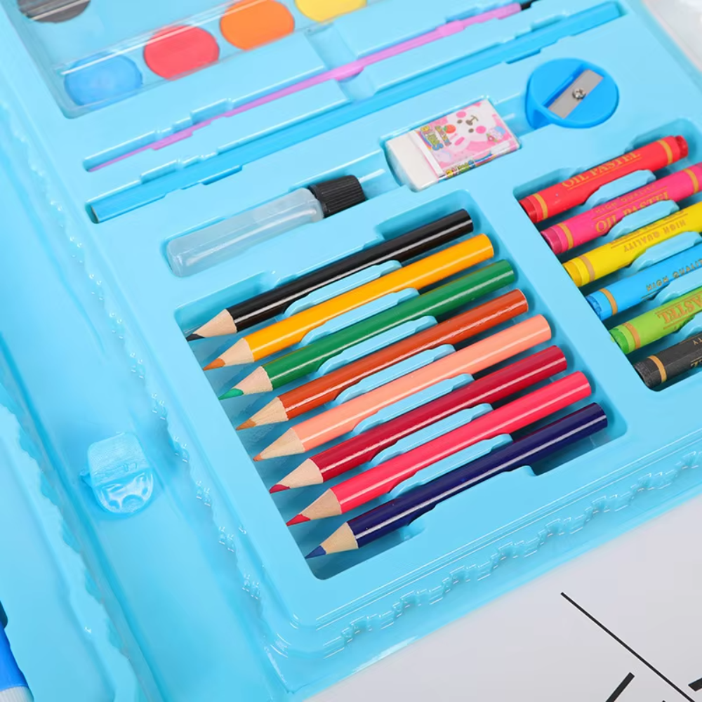 Kletshuts™ ColoringSet: Fantastisk Bærbart Fargeleggingssett for Barn