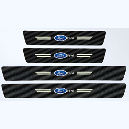 StepGuards 1+1 GRATIS: Ridsefast Universel Pasform Trin Beskyttere Bil Dør Trin Beskytter