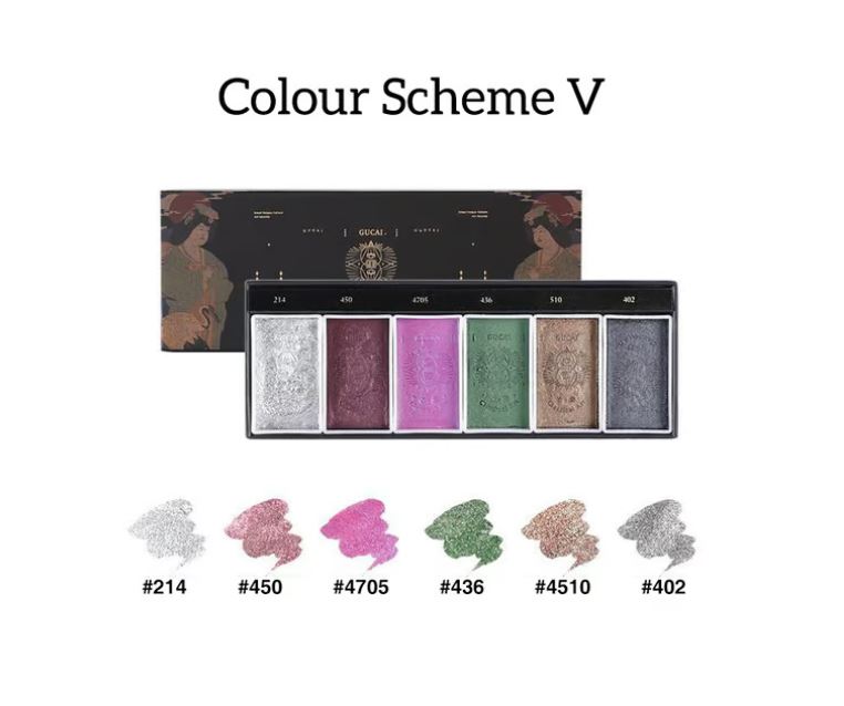 WatercolorPaint - Høy Kvalitet Pigment Akvarellmaling Sett