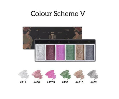 WatercolorPaint - Høy Kvalitet Pigment Akvarellmaling Sett