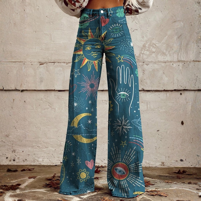 Icone™ TrendyJeans - Moderigtige Bredt Ben Trendy Jeans