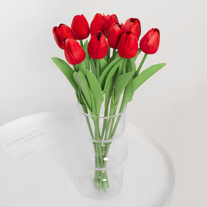 ArtificialTulips: Realistisk Skjønnhet Kunstig Blomsterdekorasjon Tulipansett