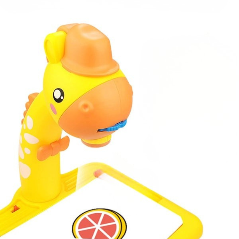 Kletshuts™ DrawingTable: Børns Tegne- og Farveprojektor Giraffebord