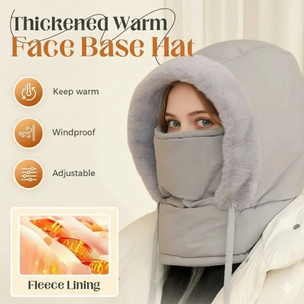 Icone™ WinterCover 1+1 GRATIS: Justerbar Varm Vindtett Vinter Ansiktsdekke Lue