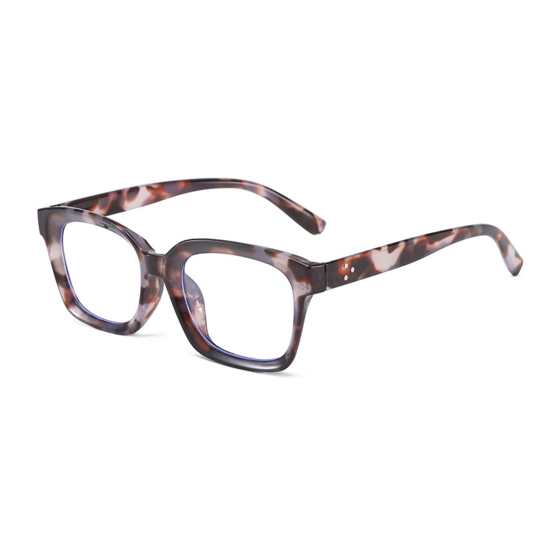 SquareEyewear 1+1 GRATIS - Blå Lys Beskyttelse Briller Firkant Ramme Øjenslid