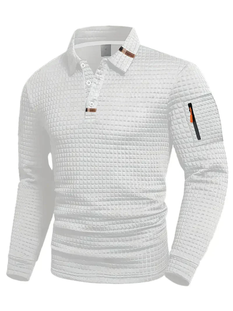 Icone™ CasualPolo - Alsidig Komfortabel Langærmet Uformel Polo