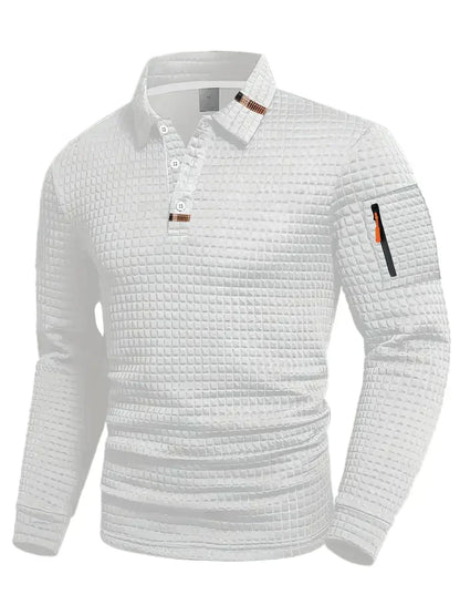 Icone™ CasualPolo - Alsidig Komfortabel Langærmet Uformel Polo