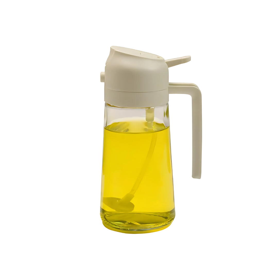 Globetrek° OilDispenser 1+1 GRATIS: 2-i-1 Helle- og Spraybeholder for Olje og Væske
