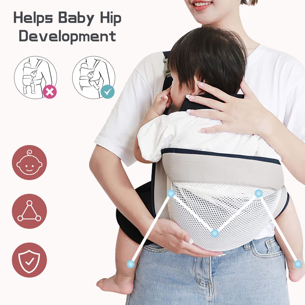 Kletshuts™ SlingCarrier: Pustende Baby Slyngebæresele
