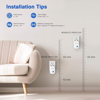 PestShield 1+1 GRATIS - Ultralyd Skadedyrskremmer