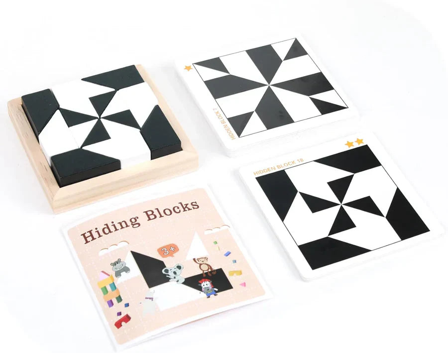 Kletshuts™ BlockPuzzle: Kreativ Interaktiv Hjernestimulerende Blokkpuslespill Leketøy