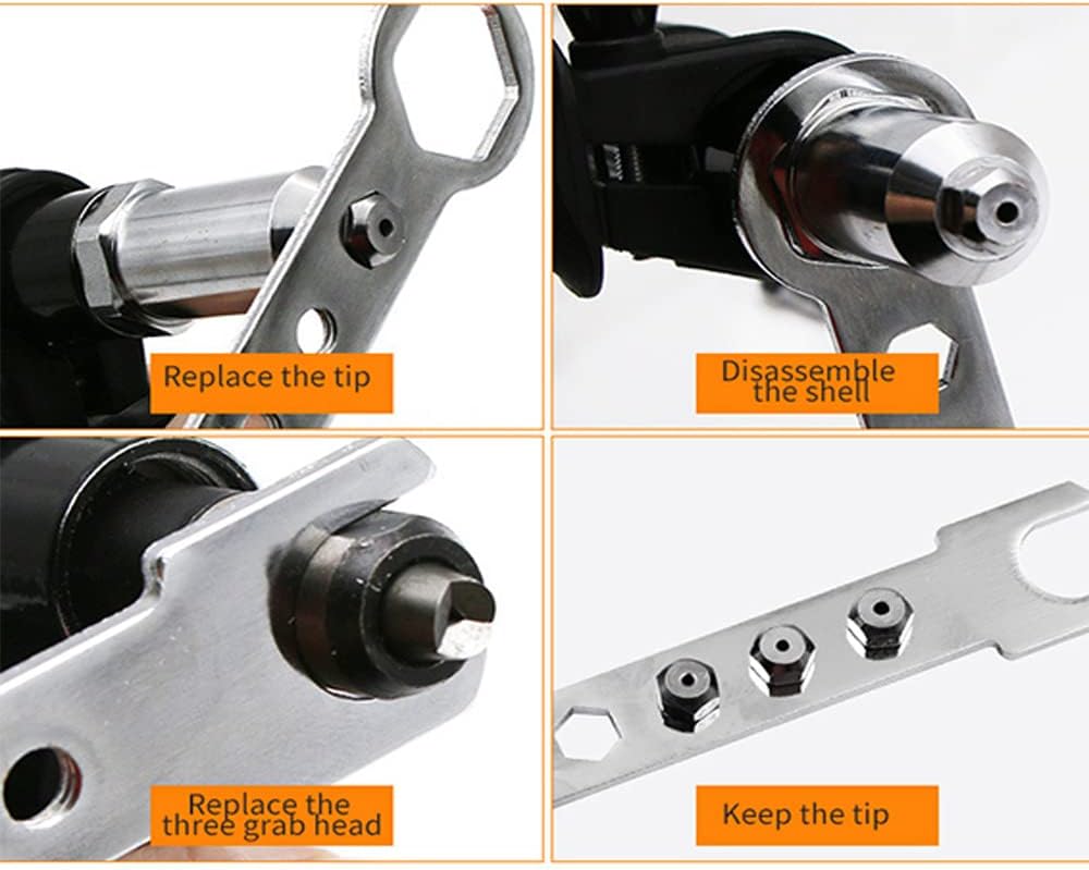 RivetAdapter - Profesjonelt Nittepistol Adaptersett