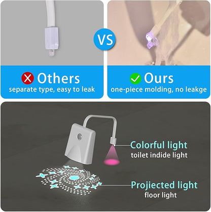 Ledsen™ ToiletLight: Bevegelsessensor Toalett Nattlys