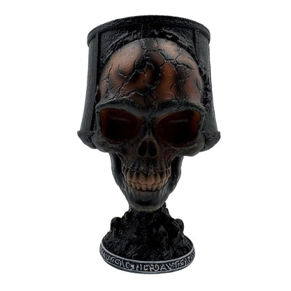 Ledsen™ SkullLamp: Gotisk Dekoration 3D Effekt Glød Dødningehoved Lampe