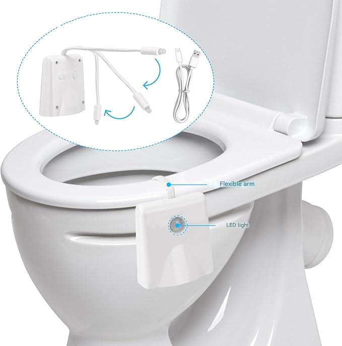 Ledsen™ ToiletLight: Bevegelsessensor Toalett Nattlys