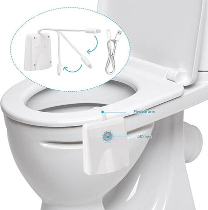 Ledsen™ ToiletLight: Bevegelsessensor Toalett Nattlys