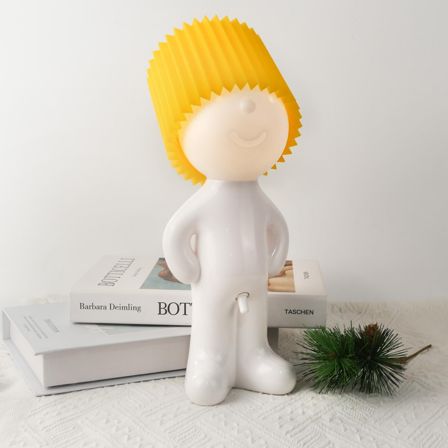 Ledsen™ BoyLamp: Sjarmerende Liten Dekorativ LED Guttelampe