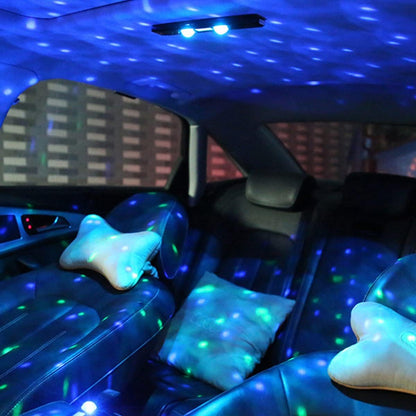 Ledsen™ GlowLights: Ambient Bilinteriør Projektor Glød Lygter